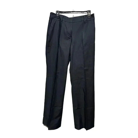 NWT Talbots New Port Pant  Dark Blue Dress Pant 8 Straight Leg Trouser Workwear - Picture 2 of 8